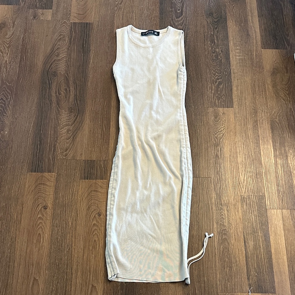 Lioness Cream Midi Dress